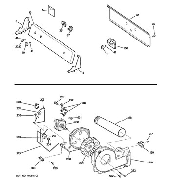 Diagram for GTDX100GM1WW