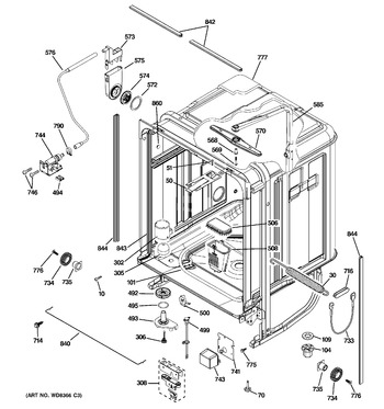 Diagram for CDWT280V00SS