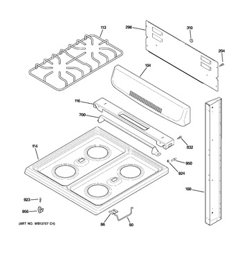 Diagram for RGA720EK3WH