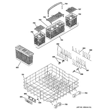 Diagram for PDWT505T30BB