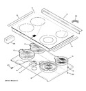 Diagram for 2 - Cooktop