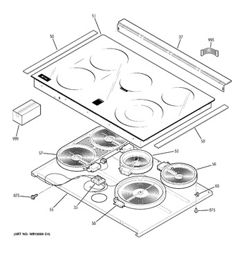 Diagram for PD968TP3WW