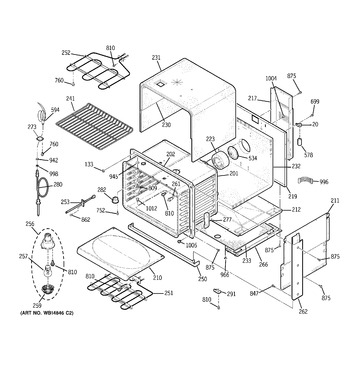 Diagram for PD968TP3WW