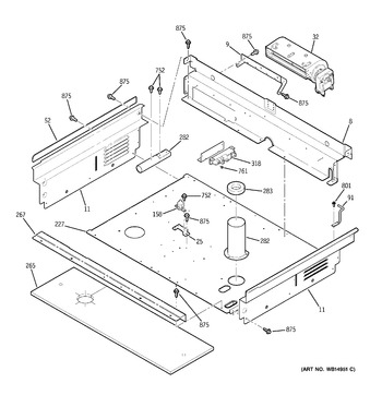 Diagram for PGS975DEP3WW