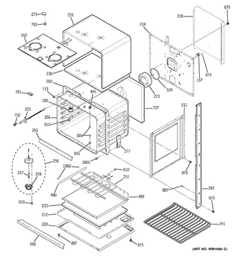 Diagram for JTP55DP2BB