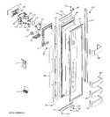 Diagram for 1 - Freezer Door