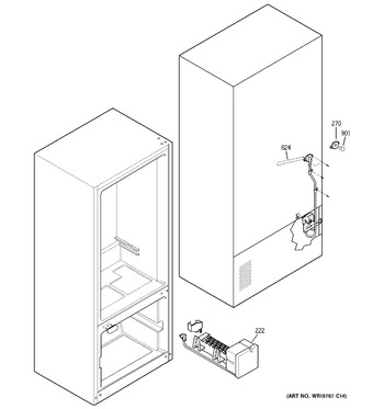 Diagram for GBS22HBSBWW