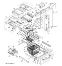 Diagram for 1 - Doors & Shelves