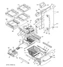 Diagram for 1 - Doors & Shelves