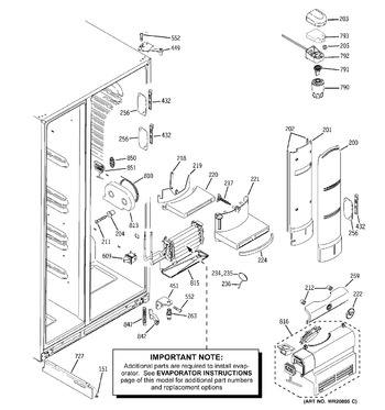 Diagram for PSHF6YGZBEWW