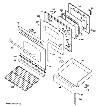 Diagram for JGB605DET1WW