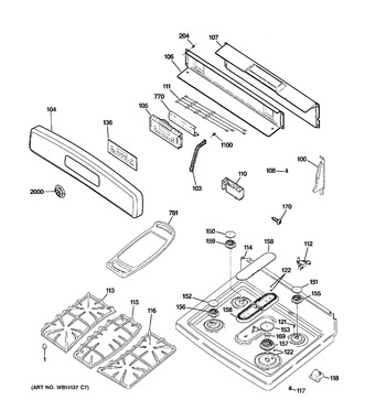 Diagram for JGB810DET1WW