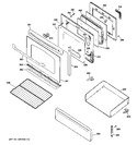 Diagram for 4 - Door & Drawer Parts