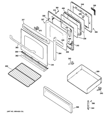 Diagram for JGB810DET1WW