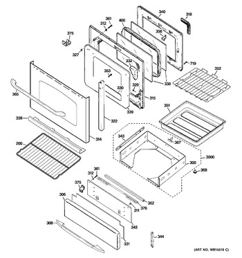 Diagram for JGB840SET1SS