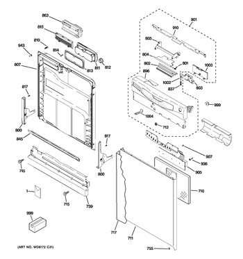 Diagram for GLD4908V00WW