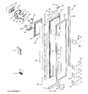 Diagram for 1 - Freezer Door