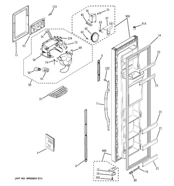 Diagram for GSH22JFXABB