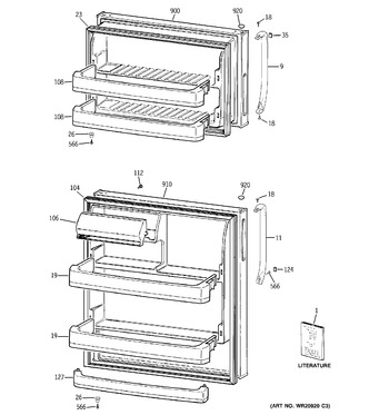 Diagram for GTH18LBD4RWW