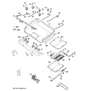 Diagram for 1 - Gas & Burner Parts