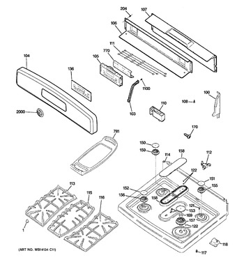 Diagram for JGB605SET2SS