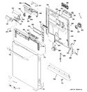 Diagram for 1 - Escutcheon & Door Assembly