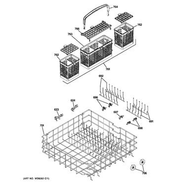 Diagram for PDWT400V50WW