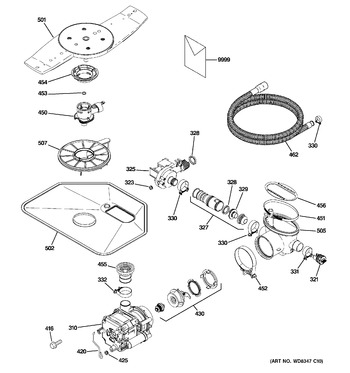 Diagram for PDWT400V50WW