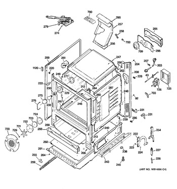 Diagram for JGB600DET2BB