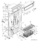 Diagram for 3 - Freezer Section, Trim & Components