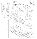 Diagram for 6 - Ice Maker & Dispenser