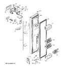 Diagram for 1 - Freezer Door