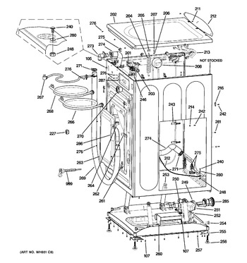 Diagram for GFWN1100L4WW