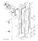 Diagram for 1 - Freezer Door