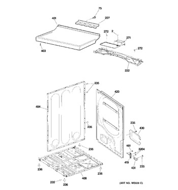 Diagram for GTDS570ED0WW