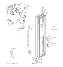 Diagram for 1 - Freezer Door