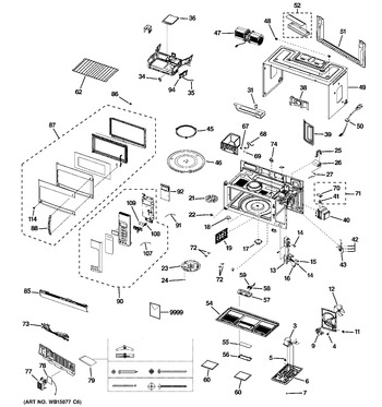 Diagram for DVM1950DR1WW