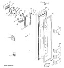 Diagram for 1 - Freezer Door