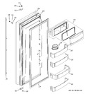 Diagram for 3 - Fresh Food Door