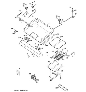 Diagram for JGB281DER5BB