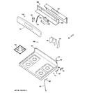 Diagram for 2 - Control Panel & Cooktop