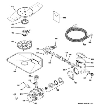 Diagram for PDWT500V50BB