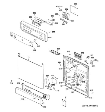 Diagram for GSD2301V35WW