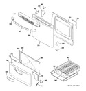 Diagram for 4 - Door & Drawer Parts