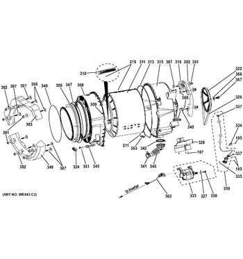 Diagram for GFWH1300D0WW