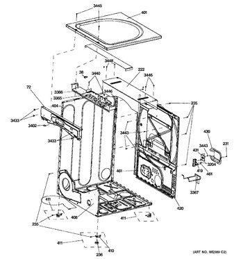 Diagram for GFDN245EL0MV