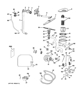 Diagram for GLDA696M02SS