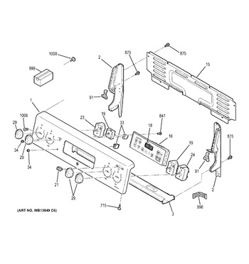 Diagram for JB400DP6BB