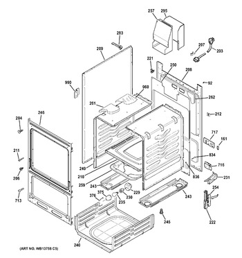 Diagram for RGA820DED1WW