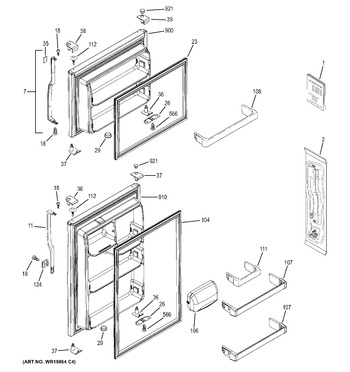 Diagram for GTH18DBDBRWW